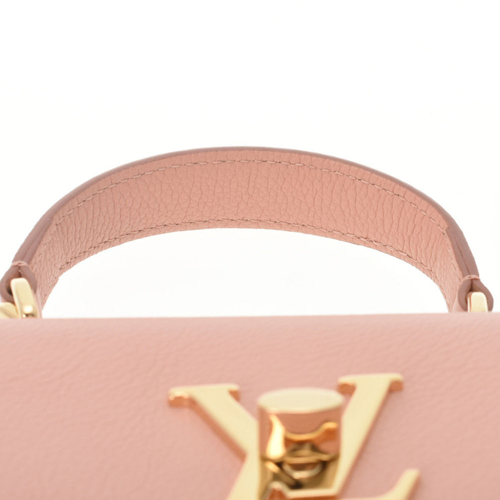 Louis Vuitton Lockme Ever Rose Pink Trianon Grained Calfskin Handbag - Picture 4 of 12